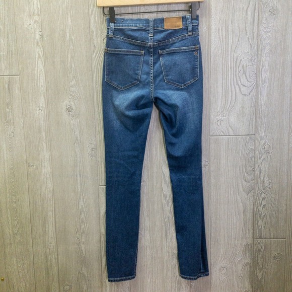 MADEWELL Roadtripper Skinny Fit‎ Medium Wash Denim Jeans Womens Sz 23 Regular P2 - Picture 4 of 7